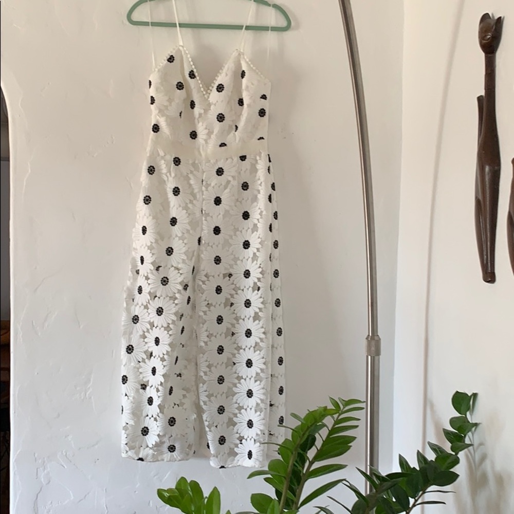 SHEER Daisy Jumpsuit NWT !! 🌸🌼🌺